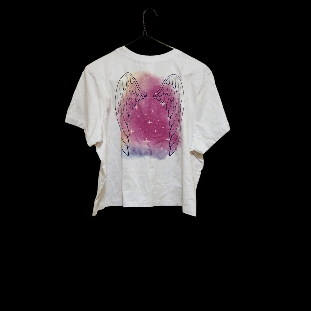 NWT Messy Buns Lazy Days Cropped Top - Picture 2 of 2
